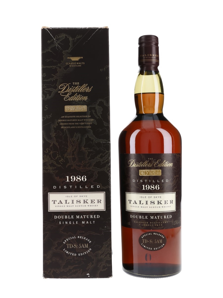 Talisker 1986 Distillers Edition First Release 100cl / 45.8%