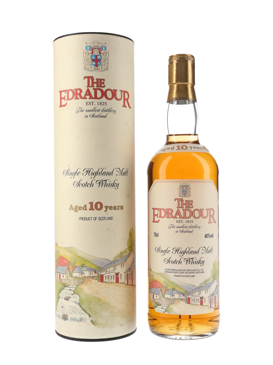 Edradour 10 Year Old Bottled 1980s 75cl / 40%