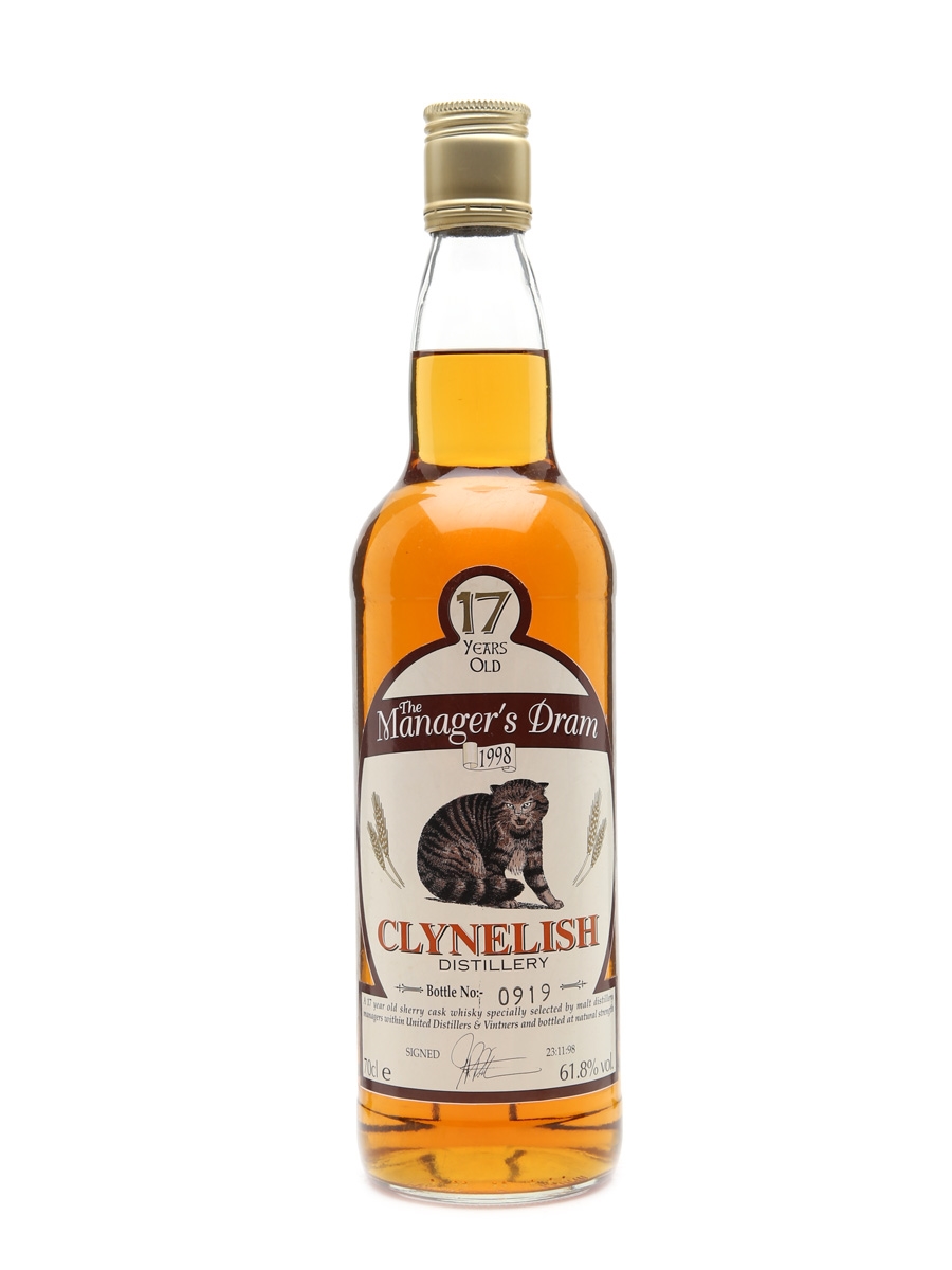 Clynelish 17 Year Old Bottled 1998 - The Manager's Dram 70cl / 61.8%