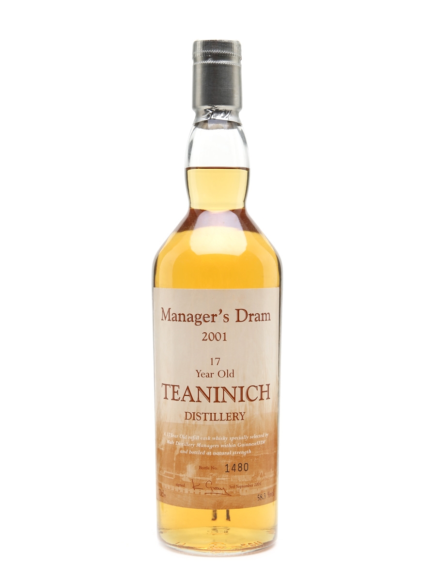 Teaninich 17 Year Old Bottled 2001 - The Manager's Dram 70cl / 58.3%
