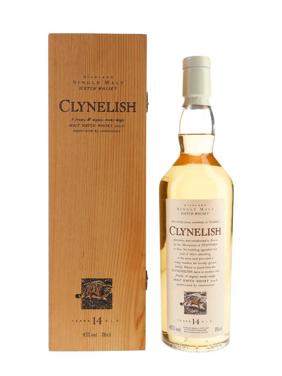 Clynelish 14 Year Old Flora & Fauna - White Capsule 70cl / 43%