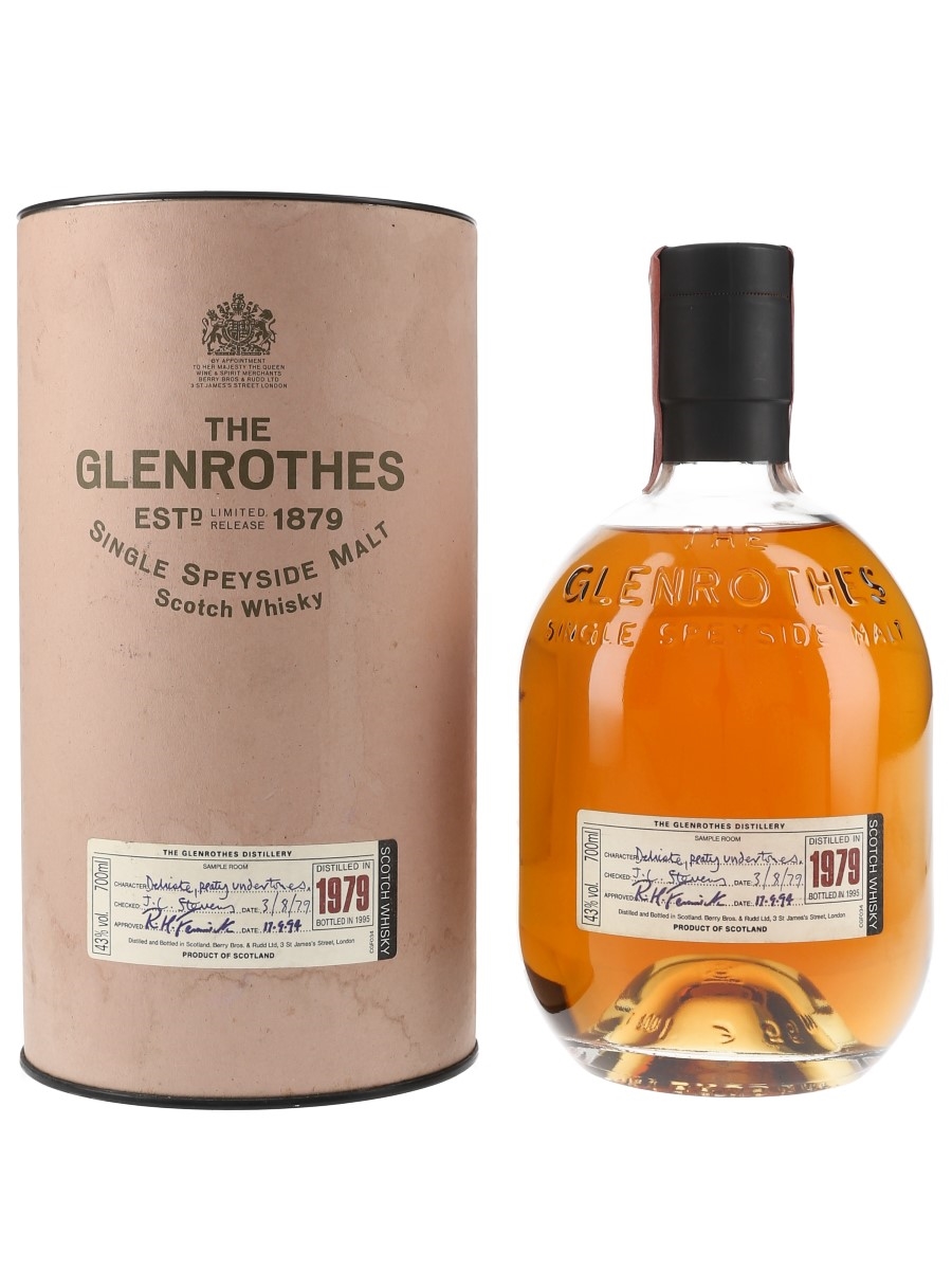 Glenrothes 1979 Bottled 1995 70cl / 43%