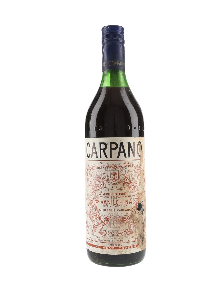 Carpano Vanilchina Vermouth Bottled 1970s 100cl / 16.5%