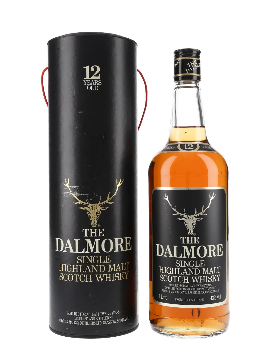 Dalmore 12 Year Old Bottled 1980s 100cl / 43%