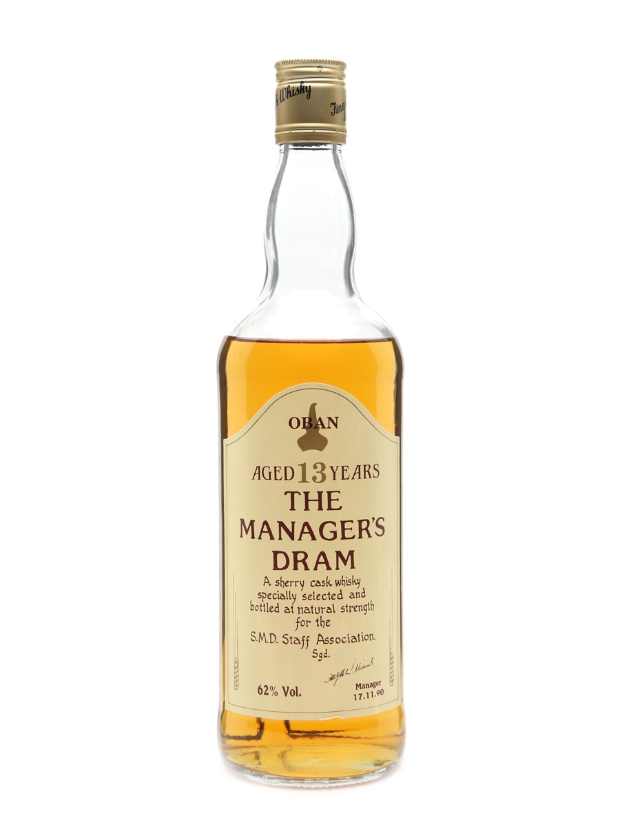 Oban 13 Year Old Bottled 1990 - The Manager's Dram 75cl / 62%