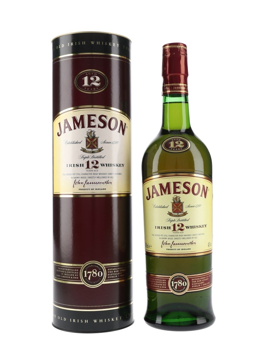 Jameson 12 Year Old  70cl / 40%