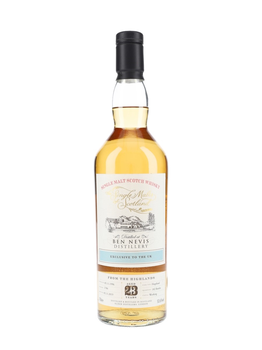 Ben Nevis 1996 23 Year Old UK Exclusive Bottled 2019 - The Single Malts Of Scotland 70cl / 53.6%