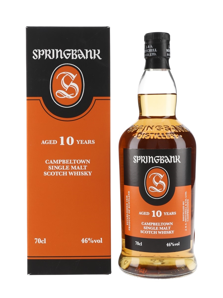Springbank 10 Year Old Bottled 2018 70cl / 46%