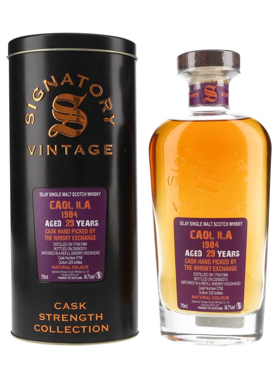Caol Ila 1984 29 Year Old Bottled 2013 - The Whisky Exchange 70cl / 54.7%