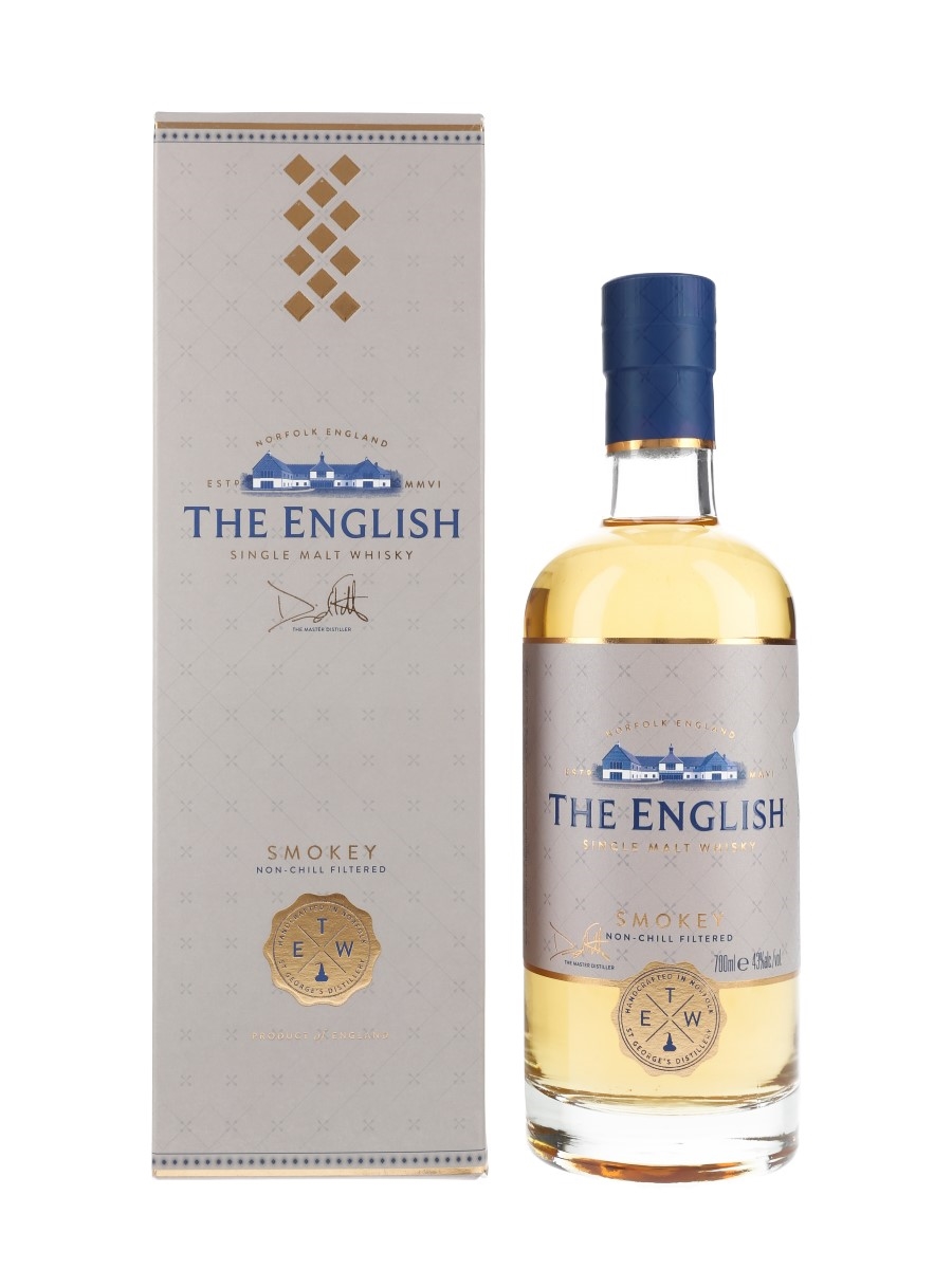 The English Smokey Single Malt The English Whisky Co 70cl / 43%