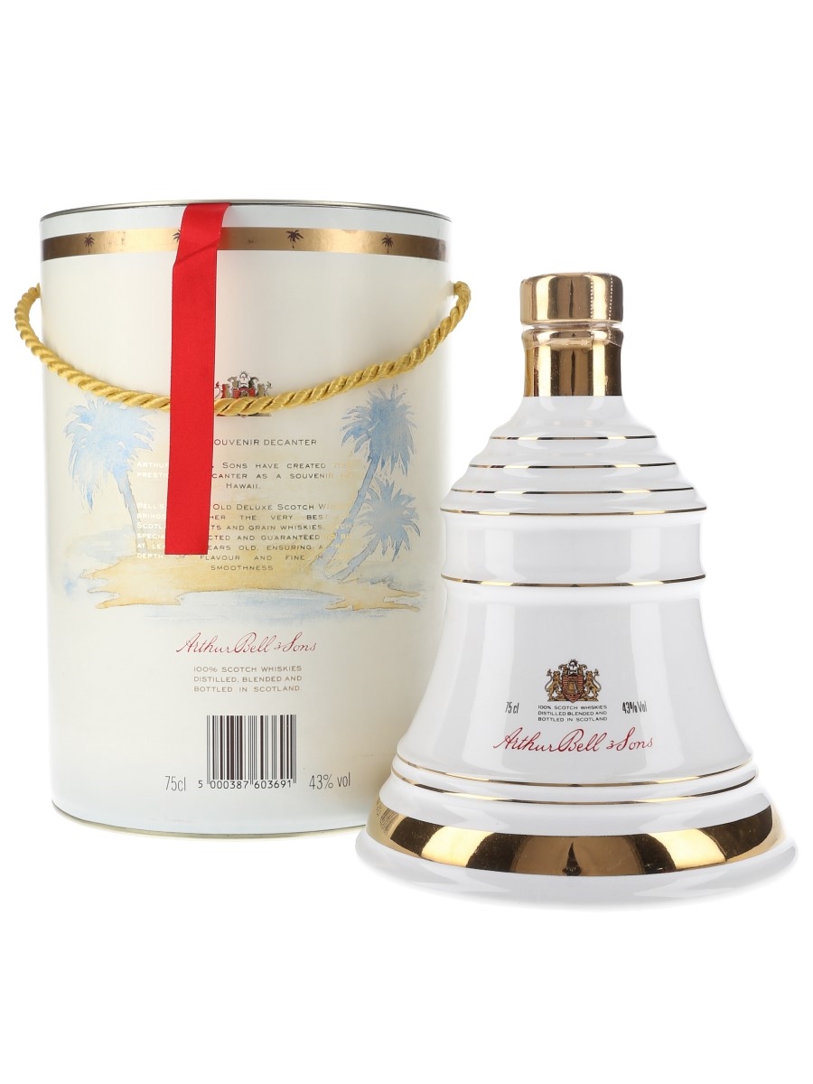 ウイスキー Hawaii Bell Whiskey Bottle BELL'S HAWAII Blended Scotch Whisky 43度 Vintage Figural Bell's