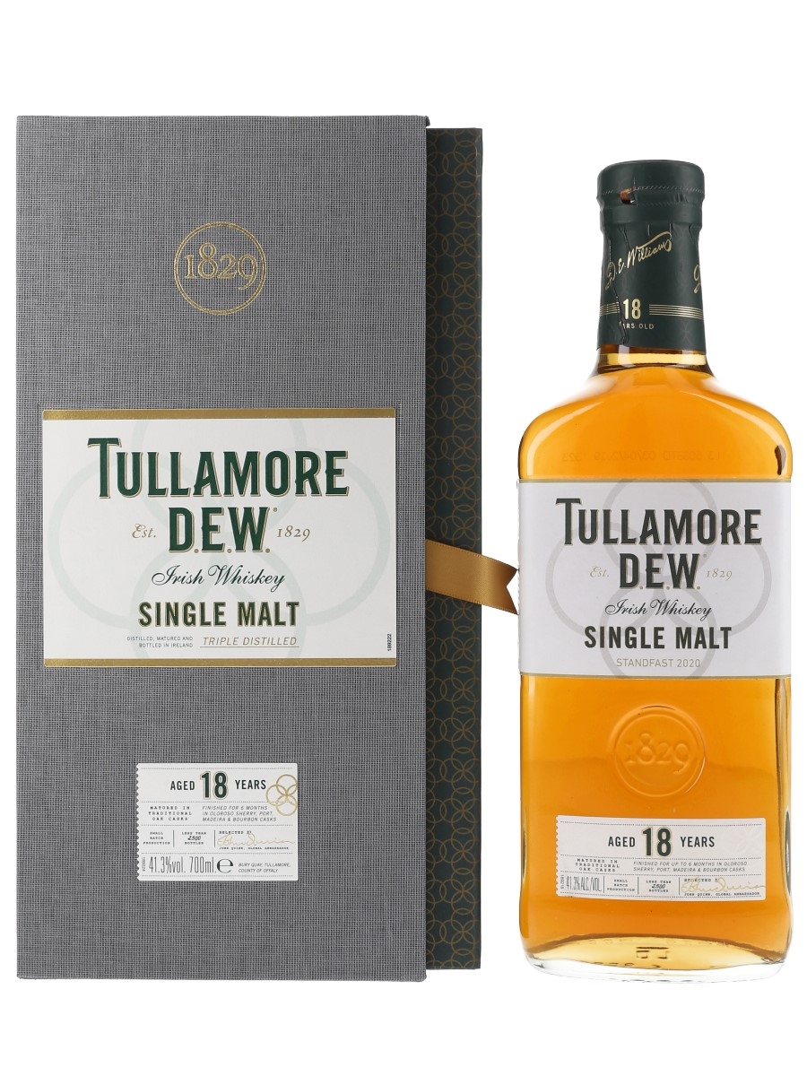 Tullamore D.E.W. 18 Year Old & VIP Masterclass Special Edition #Standfast 2020 Label 70cl / 41.3%