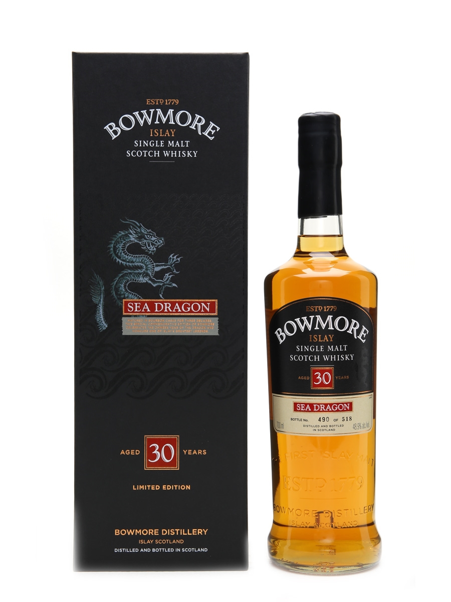 Bowmore Sea Dragon 30 Years Old 518 Bottles 70cl