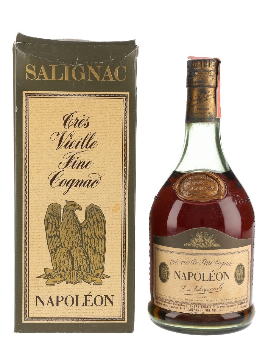 新作，低価 〇未開栓 古酒 Salignac NAPOLEON COGNAC 【1462】未開栓
