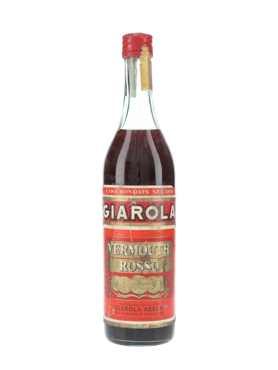 Giarola Vermouth Rosso Bottled 1960s-1970s 75cl / 16.5%