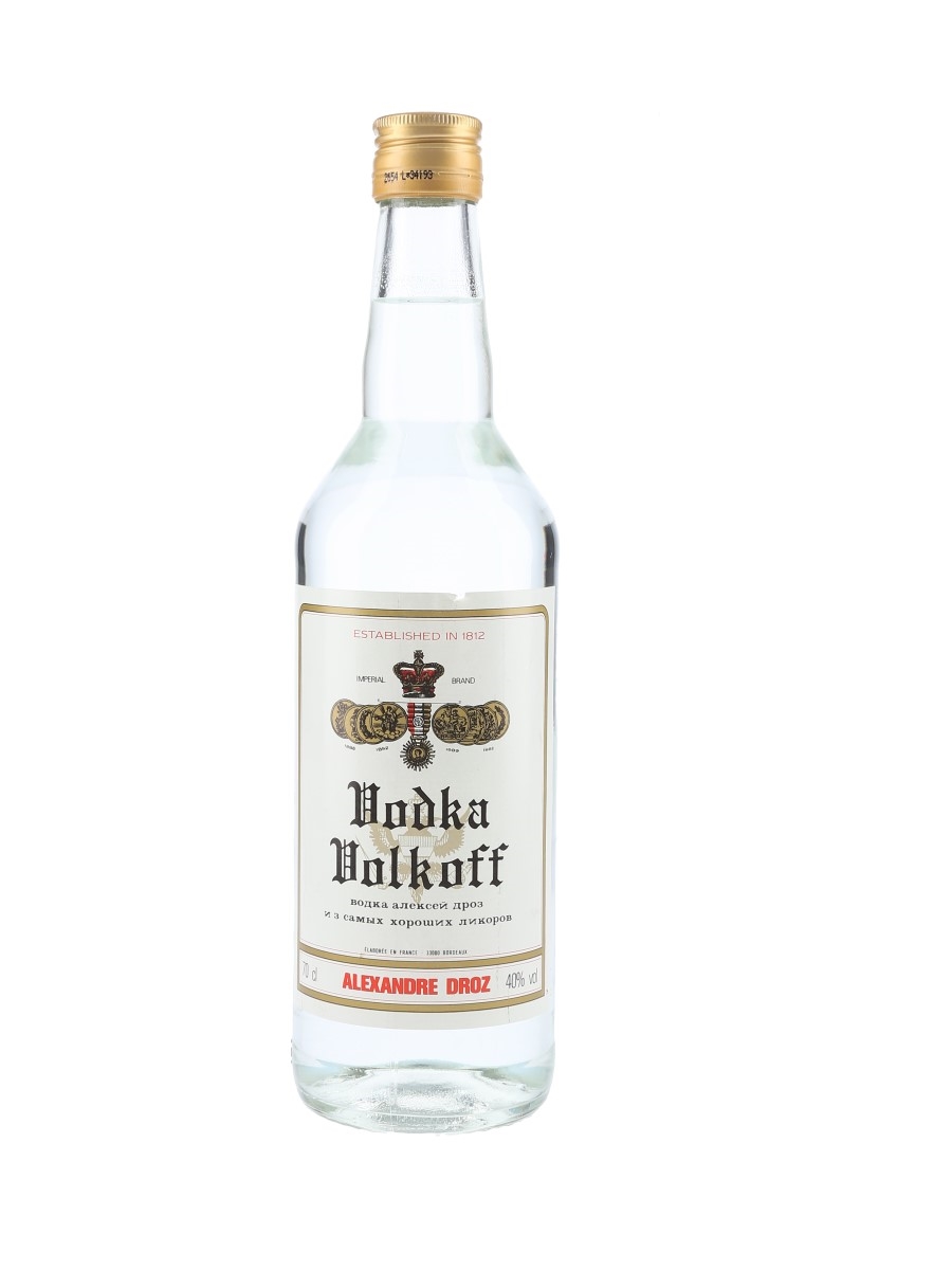 Alexandre Droz Vodka Volkoff  70cl / 40%