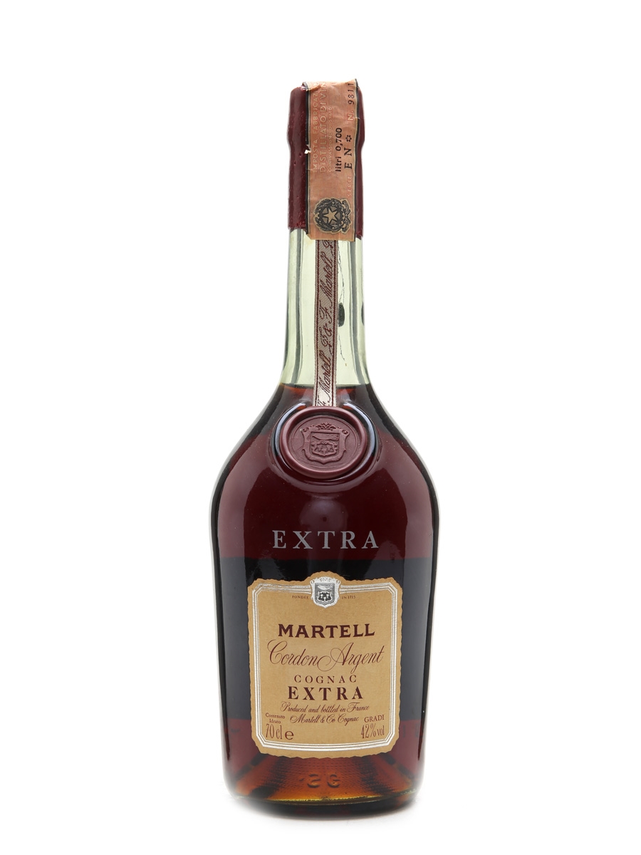 Martell Cordon Argent Extra Bottled 1980s 70cl / 42%