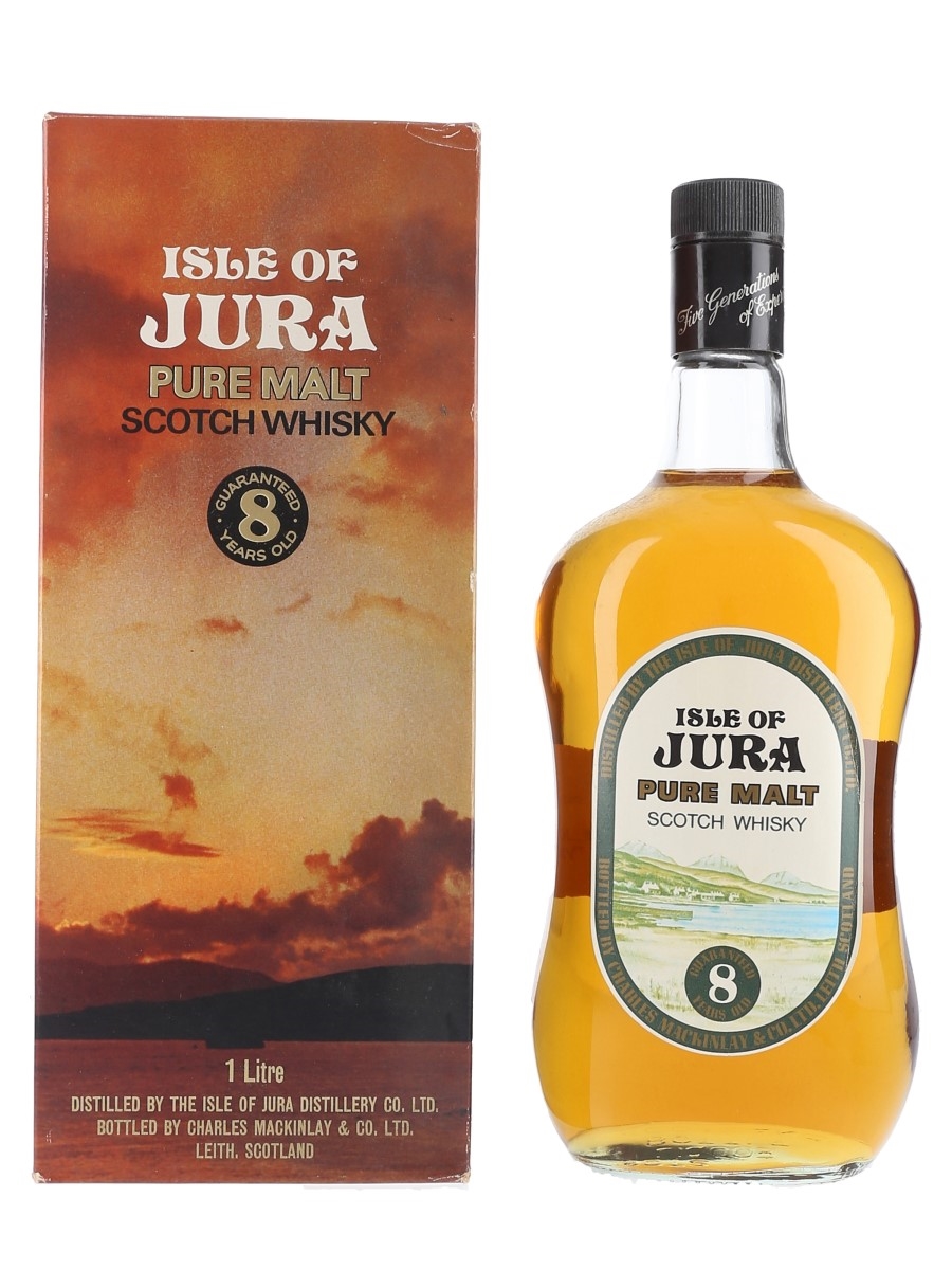 Isle Of Jura 8 Year Old Bottled 1980s - Duty Free 100cl / 43%