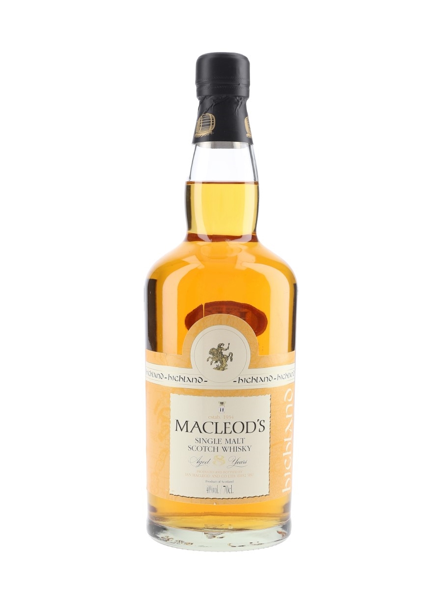Macleod's 8 Year Old  70cl / 40%