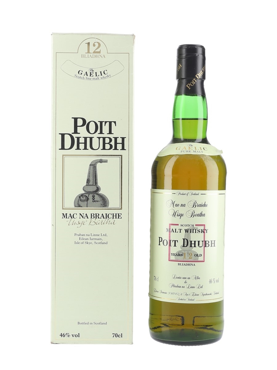 Poit Dhubh 12 Year Old  70cl / 46%