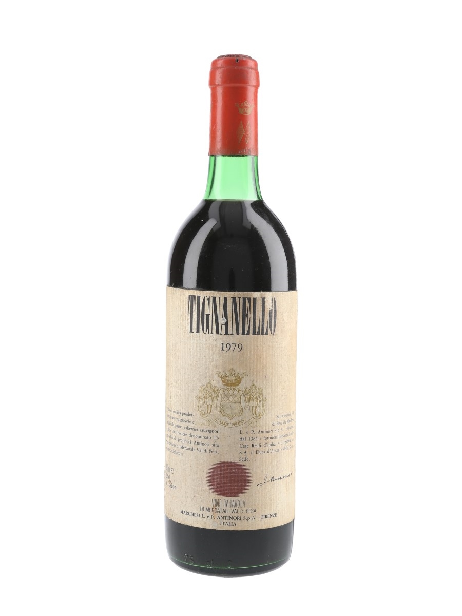 Antinori Tignanello 1979  75cl / 12.5%