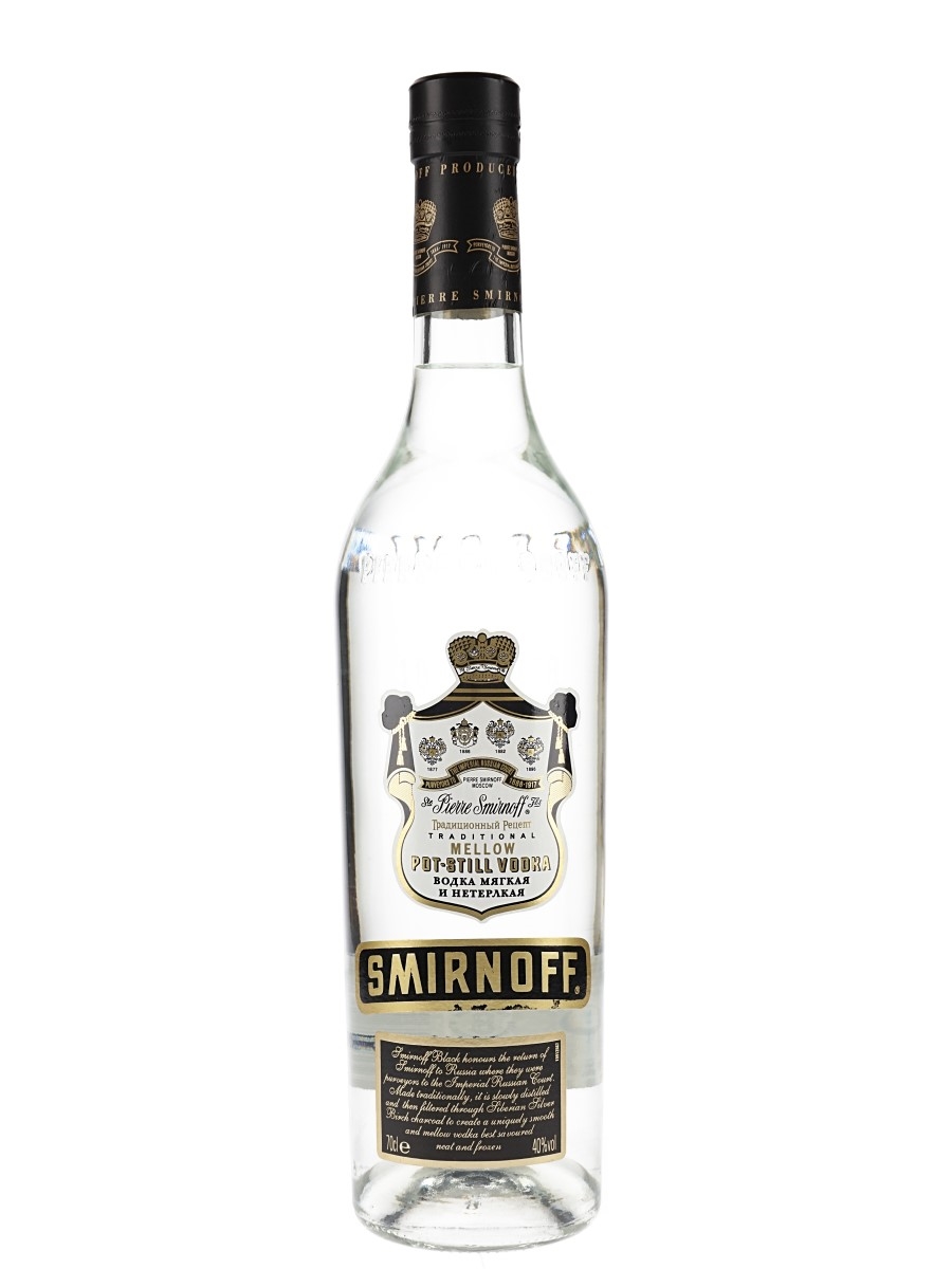 Smirnoff Black Label Pot-Still Vodka 70cl / 40%