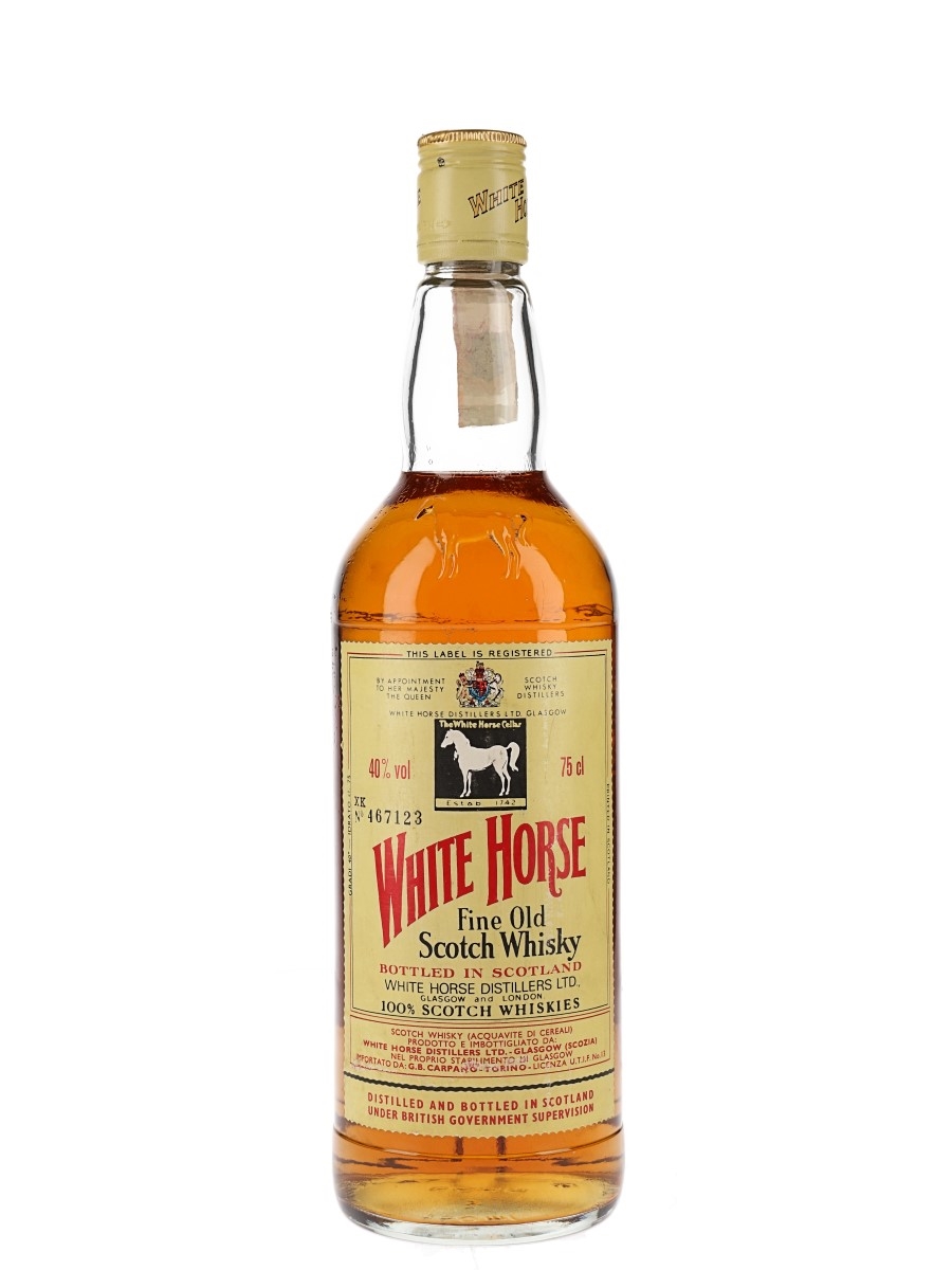 White Horse Bottled 1980s - Carpano 75cl / 40%