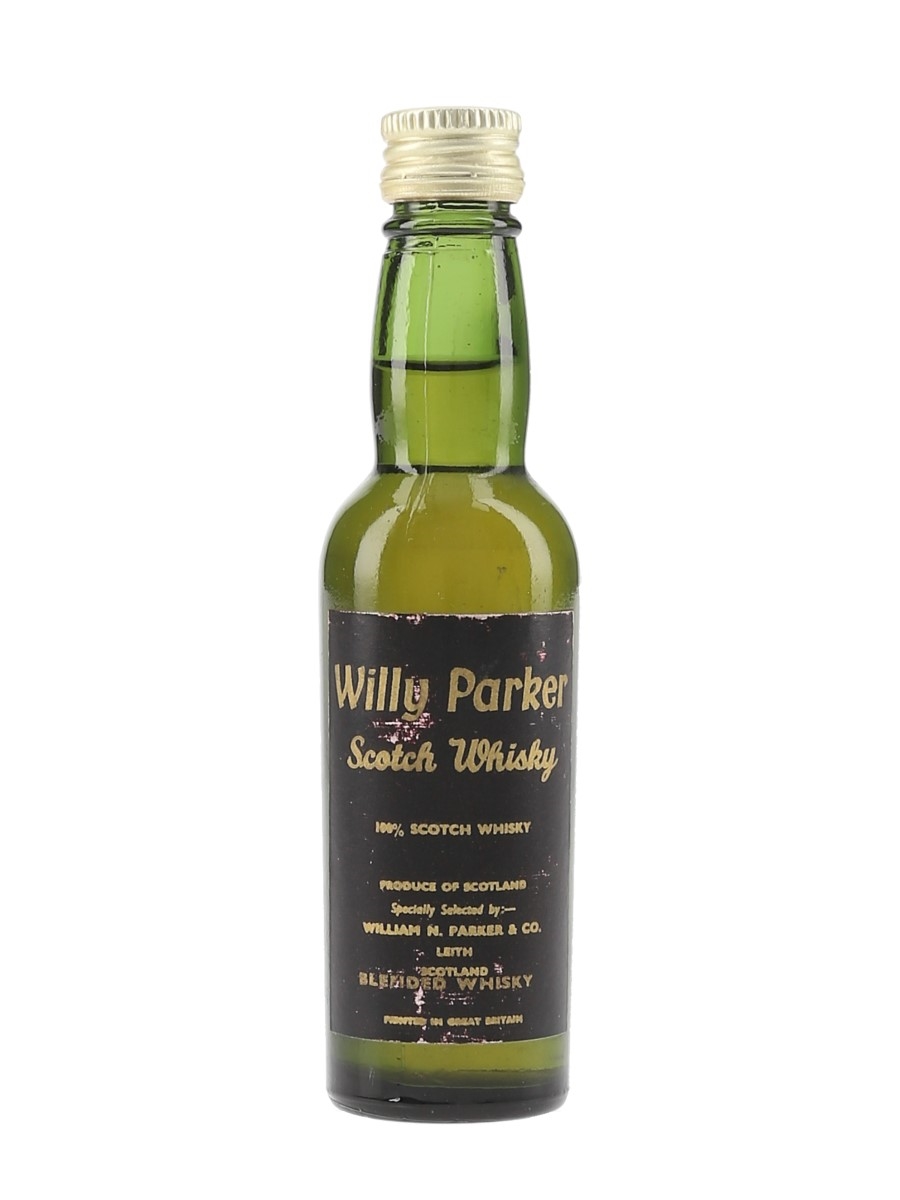 Willy Parker Scotch Whisky Bottled 1960s 5cl