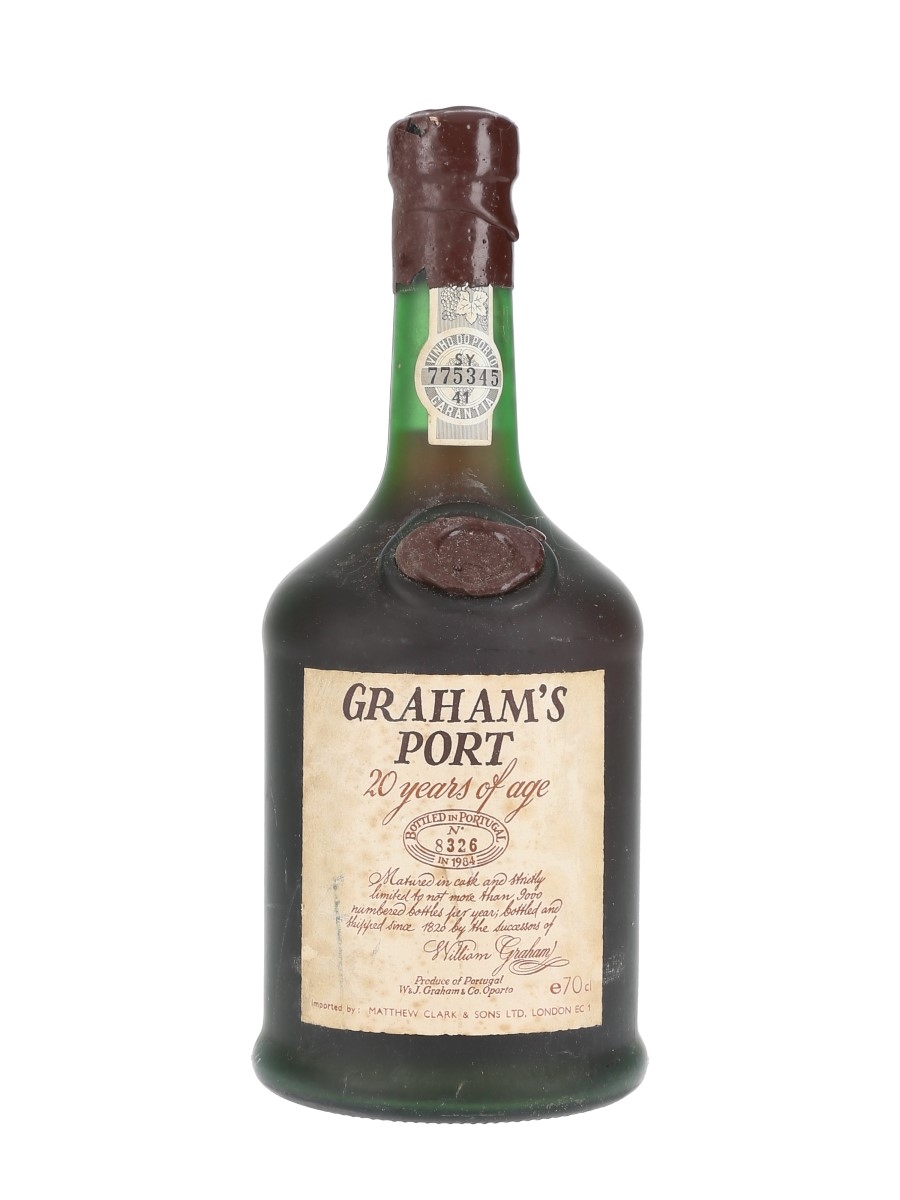 Graham's 20 Year Old Port Bottled 1984 70cl