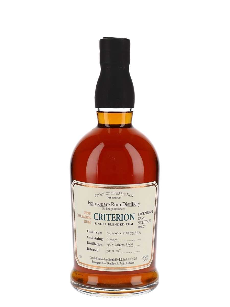 Foursquare Criterion 10 Year Old Bottled 2017 - Exceptional Cask Selection Mark V 70cl / 56%