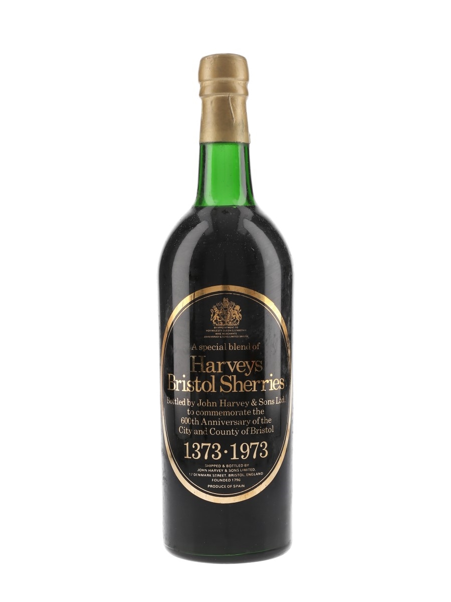 Harveys Bristol Sherries 1373-1973 600th Anniversary Of The City And County Of Bristol 75cl