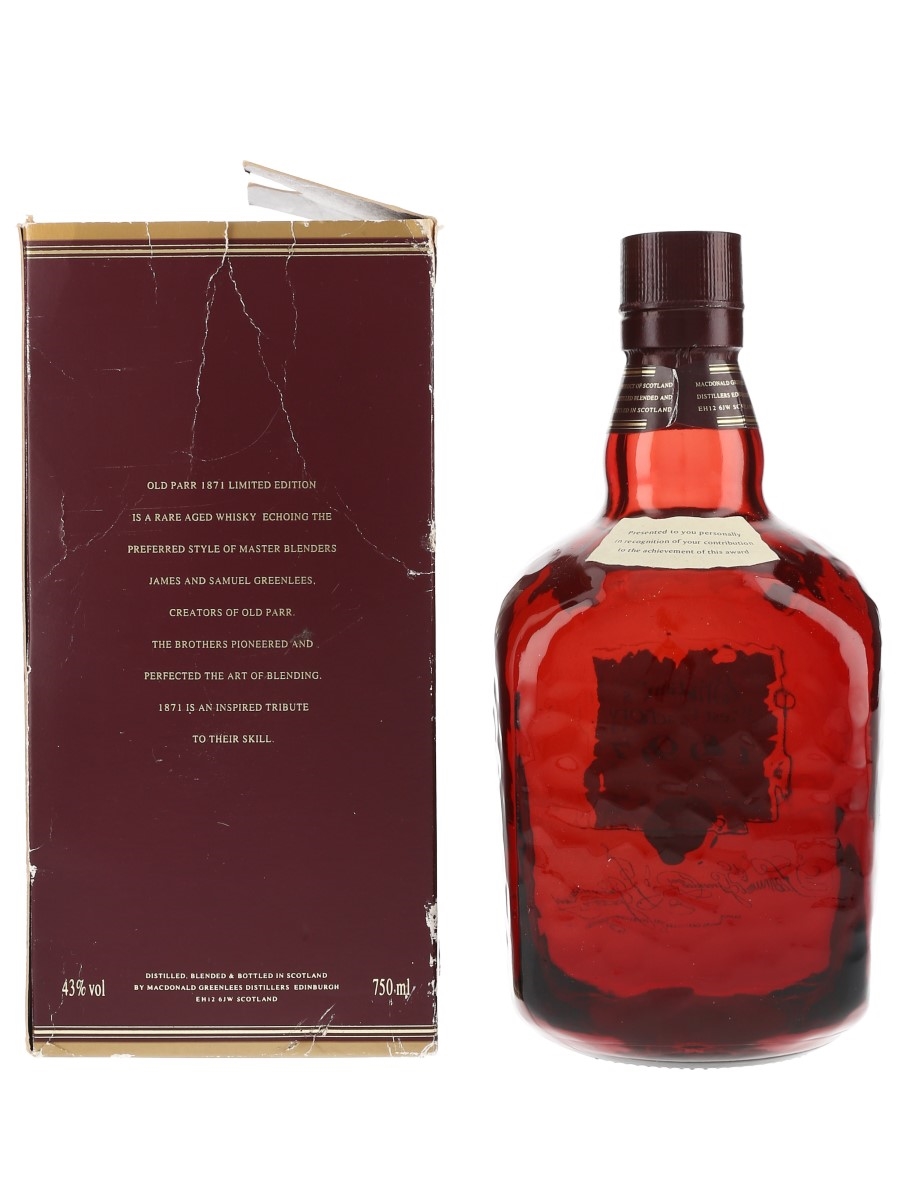 Old Parr 15 Year Old - Lot 87336 - Buy/Sell Blended Whisky Online