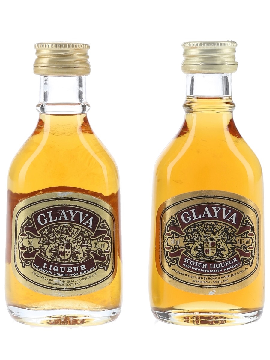 Glayva Liqueur Bottled 1980s 2 x 5cl