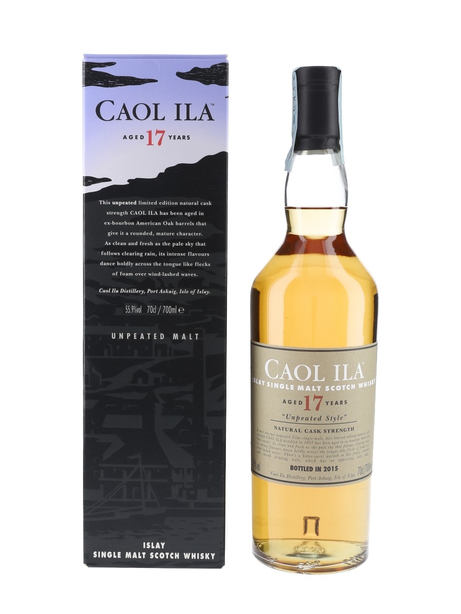 Caol Ila 17 Year Old Unpeated Style Special Releases 2015 70cl / 55.9%