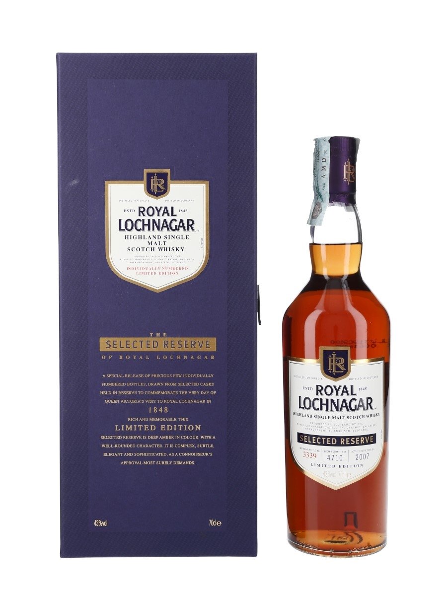 Royal Lochnagar Selected Reserve Bottled 2007 70cl / 43%