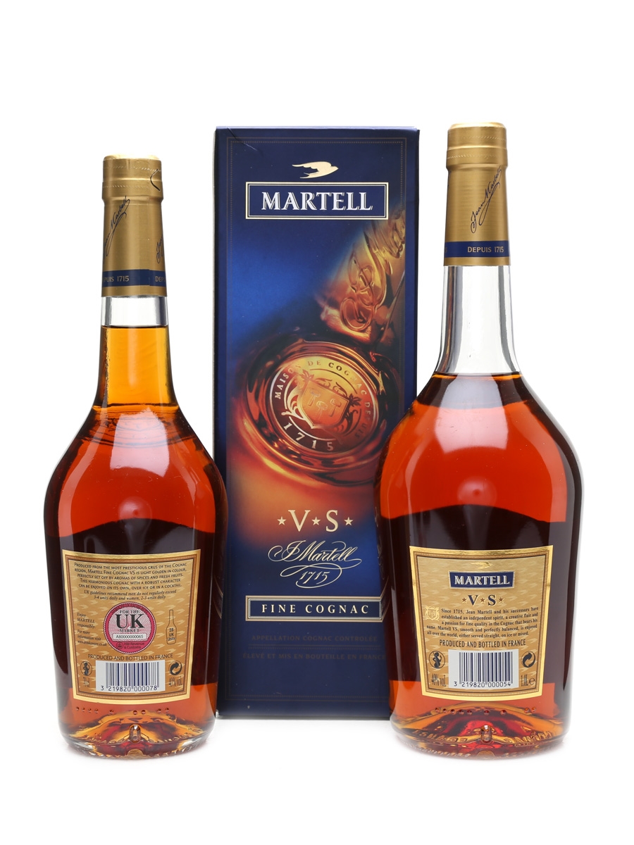 MARTELL コンドル ルビー　1715 FONDEE EN 2本まとめ Martell VS Fine Cognac - Lot 9461 - Buy/Sell Cognac Online