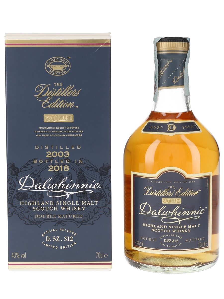 Dalwhinnie 2003 Distillers Edition Bottled 2018 70cl / 43%