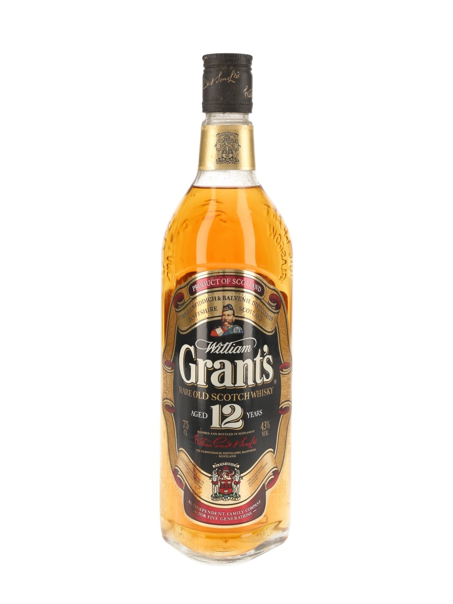 Grant's 12 Year Old Bottled 1980s 75cl / 43%