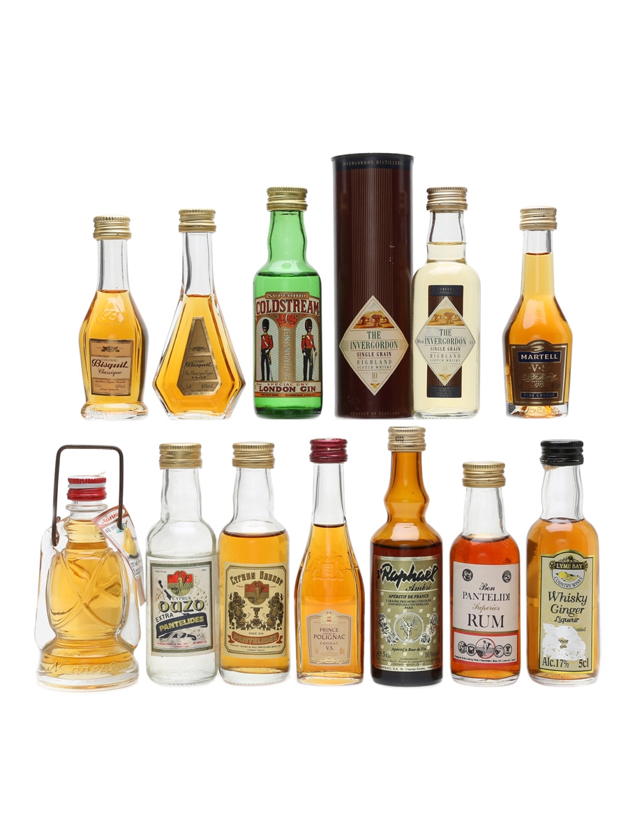 Assorted Whisky & Spririts  12 x 5cl / 40%