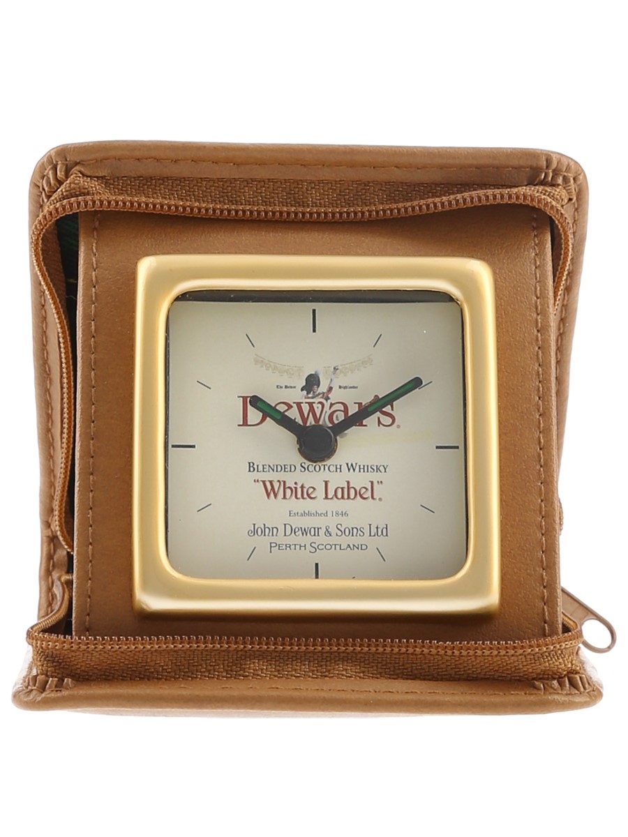 Dewar's Travel Alarm Clock  