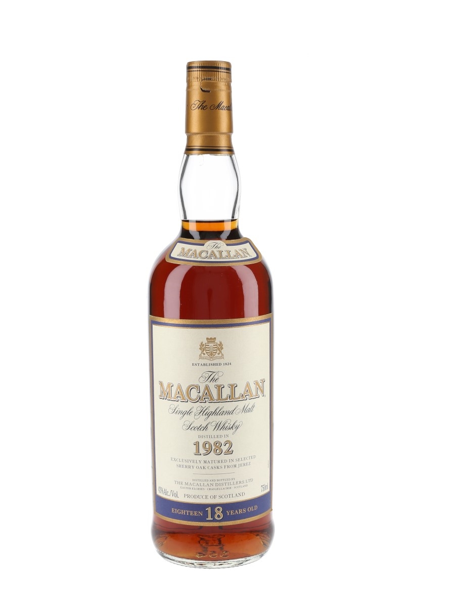 Macallan 1982 18 Year Old Remy Amerique 75cl / 43%