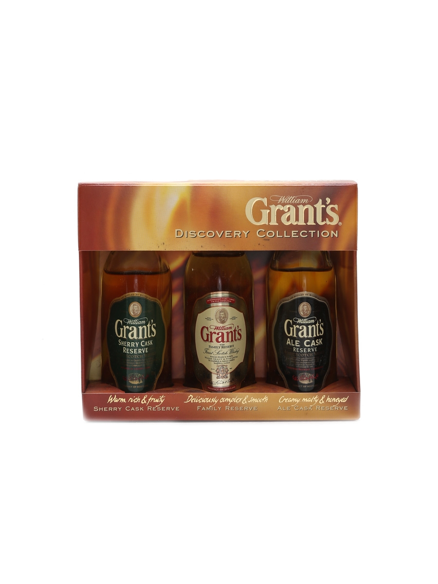 William Grant's Miniature Collection  3 x 5cl / 40%