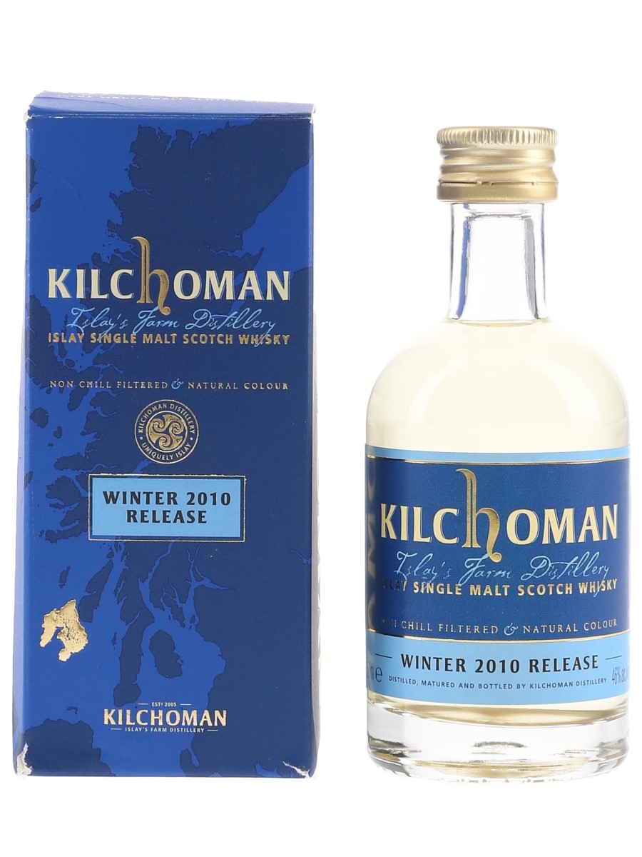 Kilchoman Winter 2010 Release  5cl / 46%