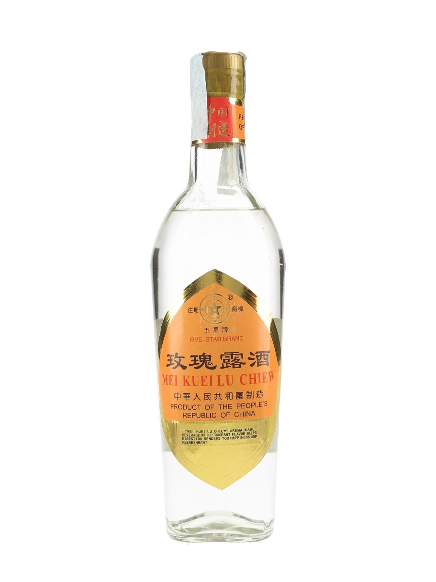 Mei Kuei Lu Chiew Five Star Brand Kaoliang Liquor 50cl / 54%