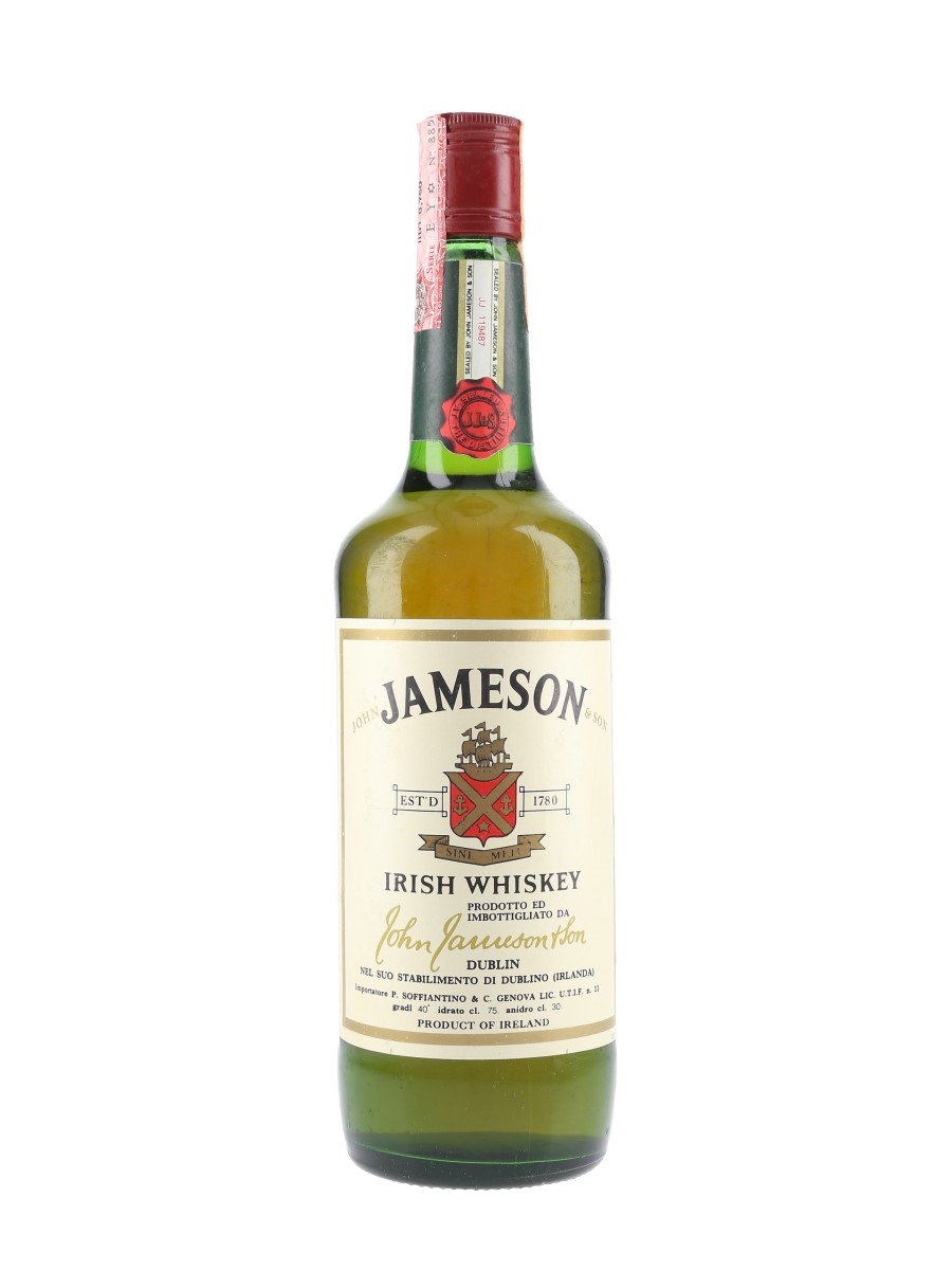 Jameson Bottled 1980s - Soffiantino 75cl / 40%