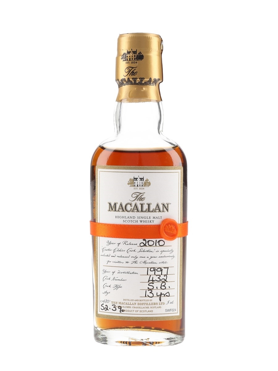 Macallan 1997 13 Year Old Easter Elchies Cask Selection 2010 Release 5cl / 52.3%