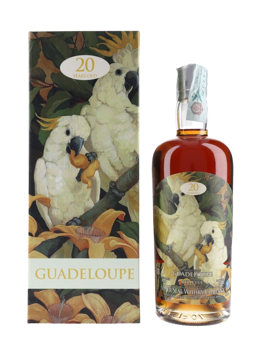 Bellevue 1998 20 Year Old Guadeloupe Rum Bottled 2018 - Silver Seal 70cl / 55.2%