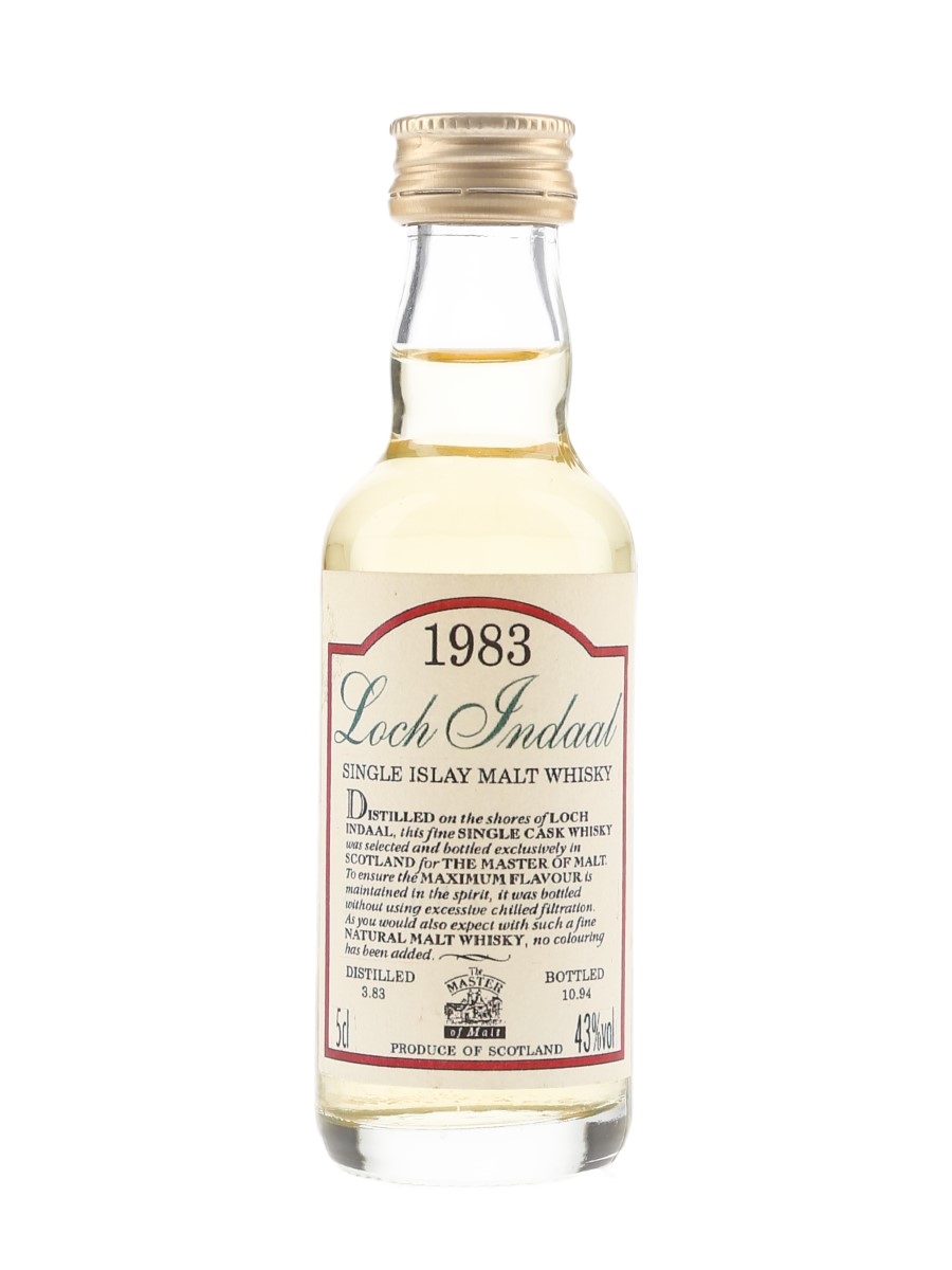 Loch Indaal 1983 Bottled 1994 - The Master Of Malt 5cl / 43%