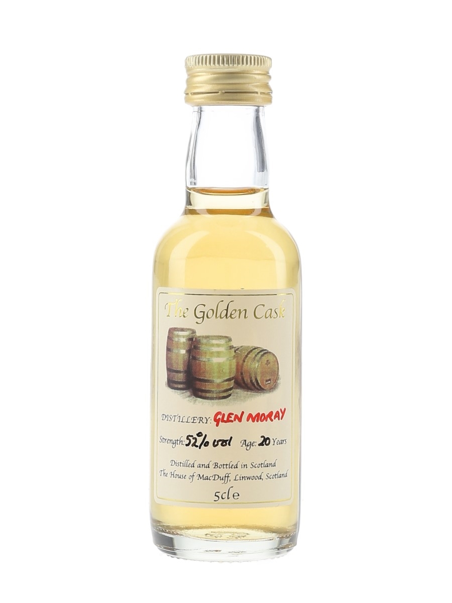 Glen Moray 20 Year Old The Golden Cask 5cl / 52%