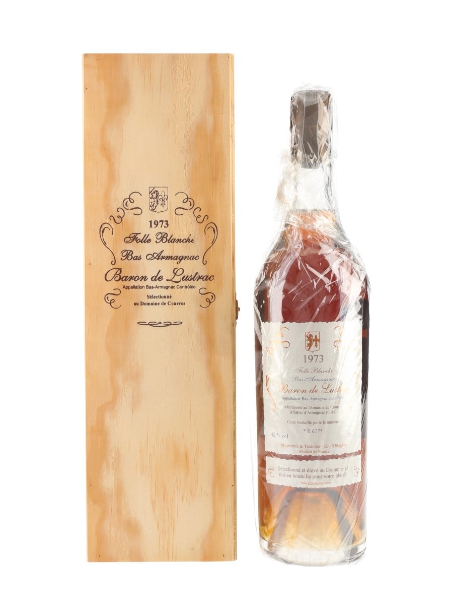 ブランデー Baron de Lustrac 1973 Bas Armagnac Baron De Lustrac 1973 Bas Armagnac - Lot 86413 - Buy/Sell Armagnac